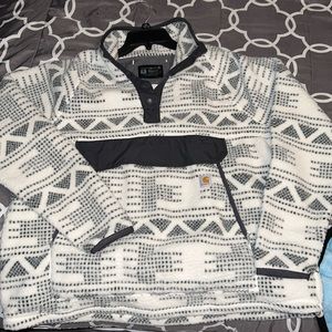 Womens Carhartt fleece snap pull over